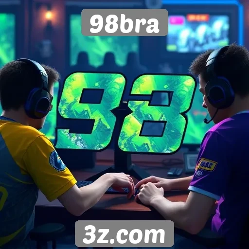 Popularidade do 98bra entre gamers brasileiros