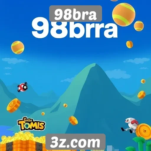 Histórico de crescimento do site de jogos 98bra